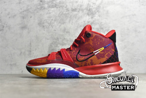 NIKE KYRIE 7 EP ICONS OF SPORT UNIVERSITY RED/FIERCE PURPLE/BLACK DC0589-600