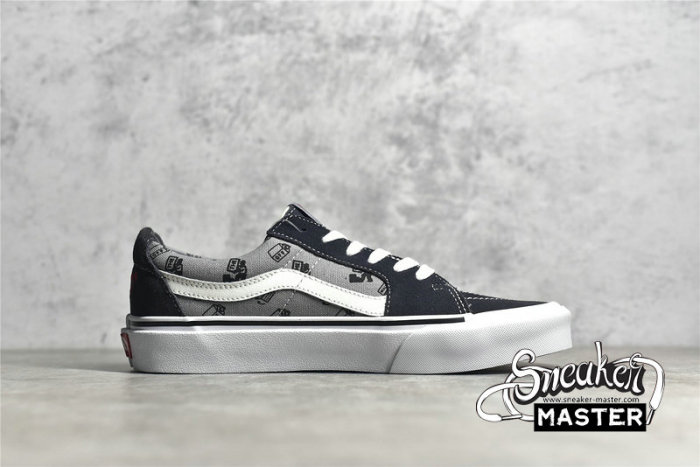 VANS SK8-LOW PEWTER X KAZUKI KURAISHI BLACK/GREY/WHITE VN0A4UUK6UU