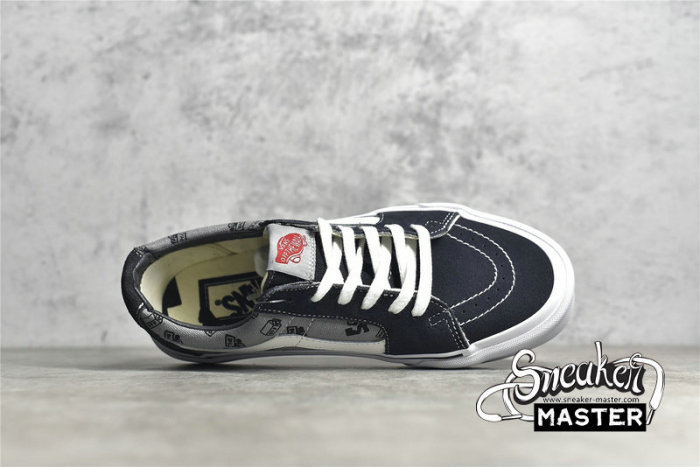 VANS SK8-LOW PEWTER X KAZUKI KURAISHI BLACK/GREY/WHITE VN0A4UUK6UU