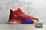 NIKE KYRIE 7 EP ICONS OF SPORT UNIVERSITY RED/FIERCE PURPLE/BLACK DC0589-600