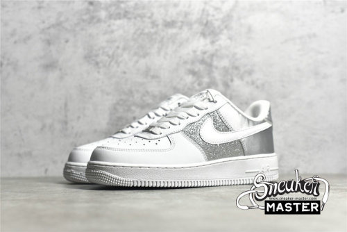 NIKE AIR FORCE 1 LOW 07 WHITE/METALLIC SILVER/WHITE DD6629-100