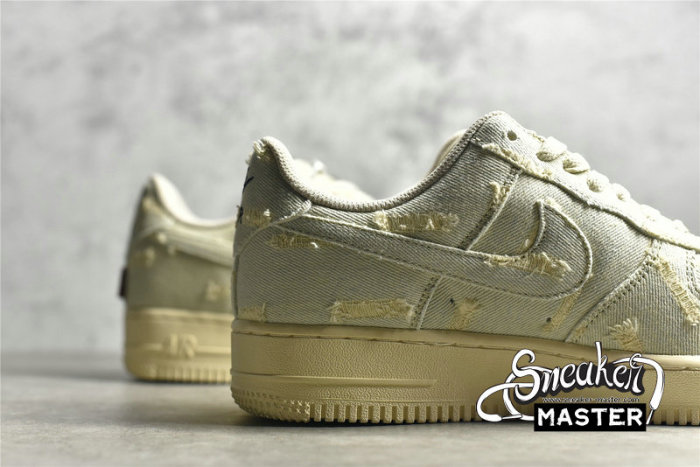 NIKE AIR FORCE 1 LOW 07 BEIGE/LIGHT BLUE/BEIGE 315122-112