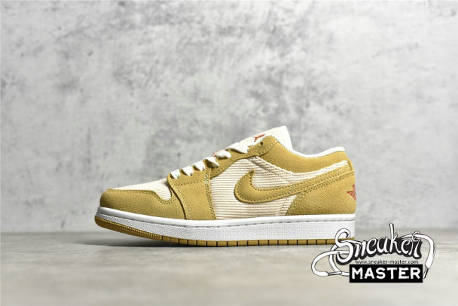 NIKE AIR JORDAN 1 LOW SE TWINE/ORANGE QUARTZ/SAIL DH7820-700