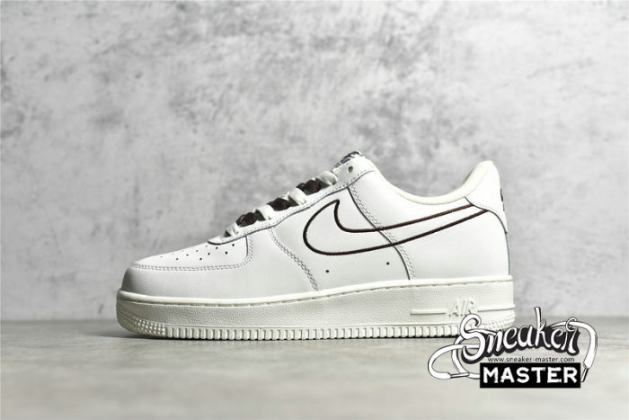 NIKE AIR FORCE 1 LOW 07 OFF WHITE/COFFEE/OFF WHITE CL6326-138
