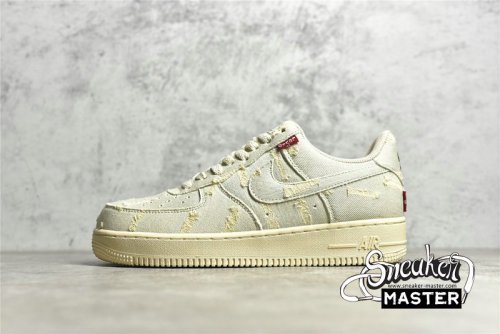 NIKE AIR FORCE 1 LOW 07 BEIGE/LIGHT BLUE/BEIGE 315122-112