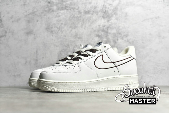 NIKE AIR FORCE 1 LOW 07 OFF WHITE/COFFEE/OFF WHITE CL6326-138