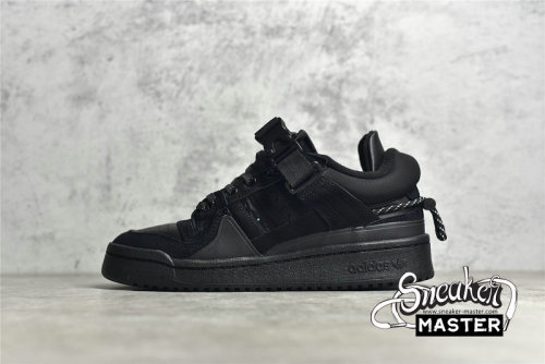 ADIDAS BAD BUNNY X FORUM LOW CORE BLACK/CORE BLACK/CORE BLACK GW0266