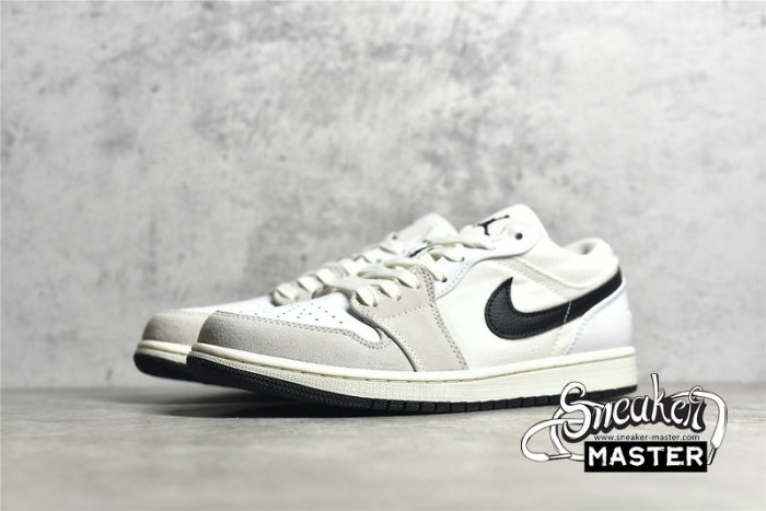 NIKE AIR JORDAN 1 LOW ASTROGRABBER WHITE/SAIL/BLACK DC3533-100