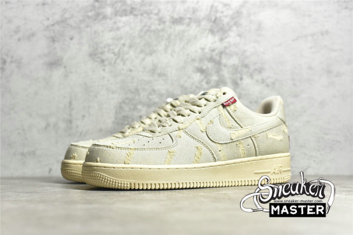 NIKE AIR FORCE 1 LOW 07 BEIGE/LIGHT BLUE/BEIGE 315122-112