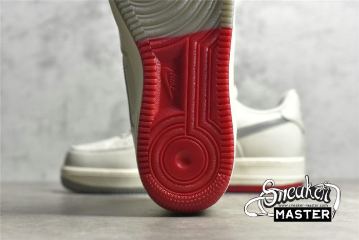 NIKE AIR FORCE 1 LOW 07 RAPTORS BEIGE/SILVER/GREY-RED CH2608-216