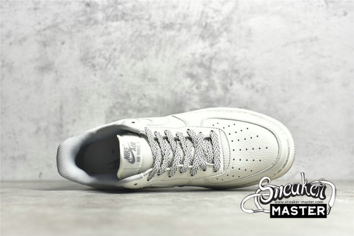 NIKE UNINTERRUPTED X AIR FORECE 1 LOW MORE THAN RICE WHITE/WHITE/GREY DW8802-603