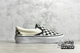 VANS CHECKERBOARD CLASSIC SLIP-ON ENFANT WHITE/BLACK/BEIGE VN-0EYEBWW