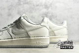NIKE UNINTERRUPTED X AIR FORECE 1 LOW MORE THAN RICE WHITE/WHITE/GREY DW8802-603