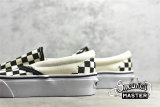 VANS CHECKERBOARD CLASSIC SLIP-ON ENFANT WHITE/BLACK/BEIGE VN-0EYEBWW