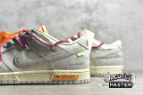 NIKE OFF-WHITE X SB DUNK LOW LOT 35 OF 50 SAIL/NEUTRAL GREY/PINK DJ0950-114