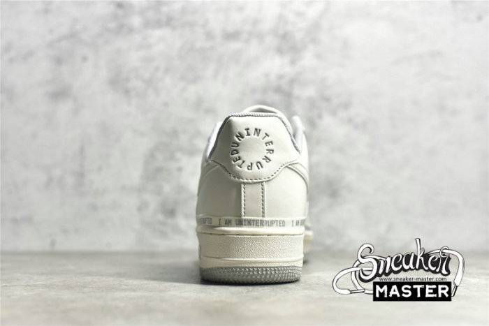 NIKE UNINTERRUPTED X AIR FORECE 1 LOW MORE THAN RICE WHITE/WHITE/GREY DW8802-603