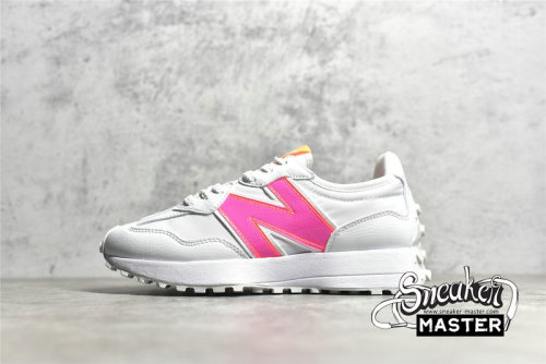 NEW BALANCE COCO GAUFF X 327 RUNNING SHOES WHITE/WHITE/IMPULSE WS327CO1