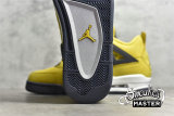 NIKE AIR JORDAN 4 RETRO LIGHTNING 2021 TOUR YELLOW/MULTI-COLOR/MULTI-COLOR/DARK BLUE GREY CT8527-700