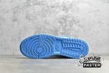 NIKE AIR JORDAN 1 MID SE GS SPRITE DARK POWDER BLUE/RACER BLUE/GREEN STRIKE DA8010-400