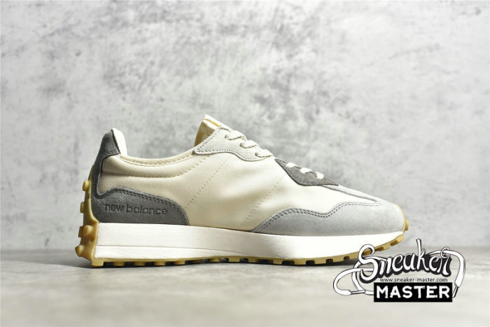 NEW BALANCE 327 RUNNING SHOES BEIGE/LIGHT GREY/LIGHT YELLOW WS327JTL