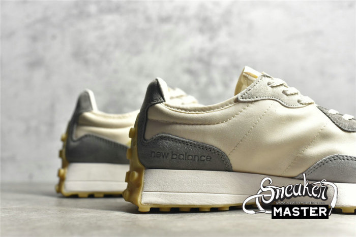 NEW BALANCE 327 RUNNING SHOES BEIGE/LIGHT GREY/LIGHT YELLOW WS327JTL