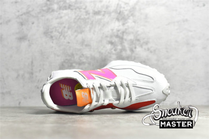 NEW BALANCE COCO GAUFF X 327 RUNNING SHOES WHITE/WHITE/IMPULSE WS327CO1