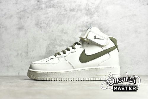 NIKE AIR FORCE 1 MID 07 OFF WHITE/DARK GREEN/OFF WHITE LZ6819-608
