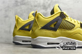 NIKE AIR JORDAN 4 RETRO LIGHTNING 2021 TOUR YELLOW/MULTI-COLOR/MULTI-COLOR/DARK BLUE GREY CT8527-700