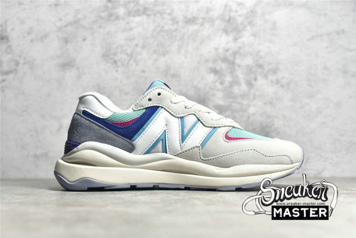 NEW BALANCE 57/40 INCUBATION RUNNING SHOES ASTRAL GLOW/METALLIC PRISM PURPLE W5740PL1