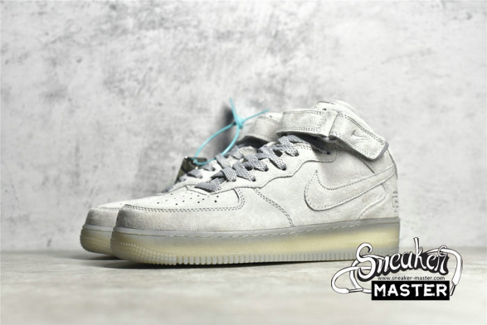 NIKE AIR FORCE 1 MID X REIGNING CHAMP WOLF GREY/WOLF GREY/WOLF GREY GB1119-198