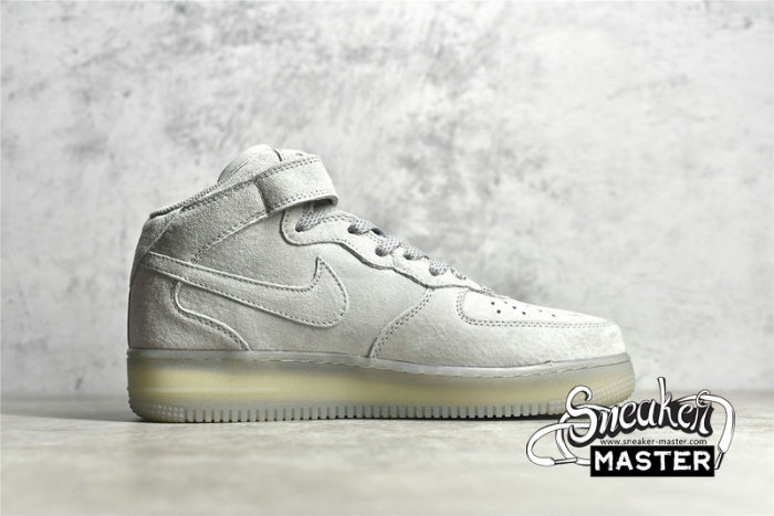 NIKE AIR FORCE 1 MID X REIGNING CHAMP WOLF GREY/WOLF GREY/WOLF GREY GB1119-198