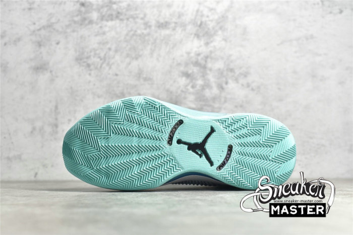 NIKE GUO AILUN X AIR JORDAN 35 GC PF MORPHO WHITE/BLACK/LASER BLUE/METALLIC SILVER CZ8153-100
