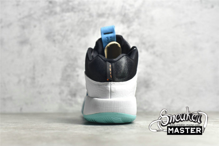 NIKE GUO AILUN X AIR JORDAN 35 GC PF MORPHO WHITE/BLACK/LASER BLUE/METALLIC SILVER CZ8153-100