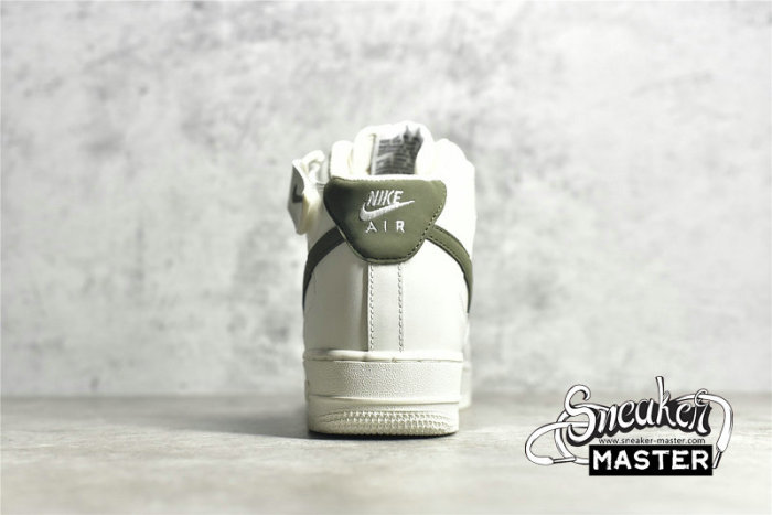 NIKE AIR FORCE 1 MID 07 OFF WHITE/DARK GREEN/WHITE LZ6819-608
