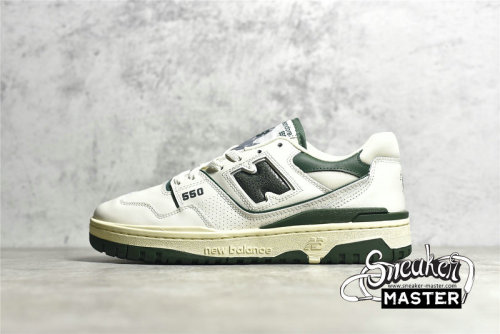 NEW BALANCE AIMÉ LEON DORE X 550 RUNNING SHOES EVERGREEN/WHITE BB550ALD