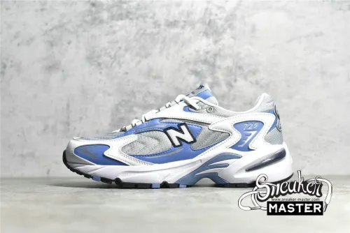 NEW BALANCE RUNNING SHOES WHITE/GREY/BLUE-BLACK ML725E