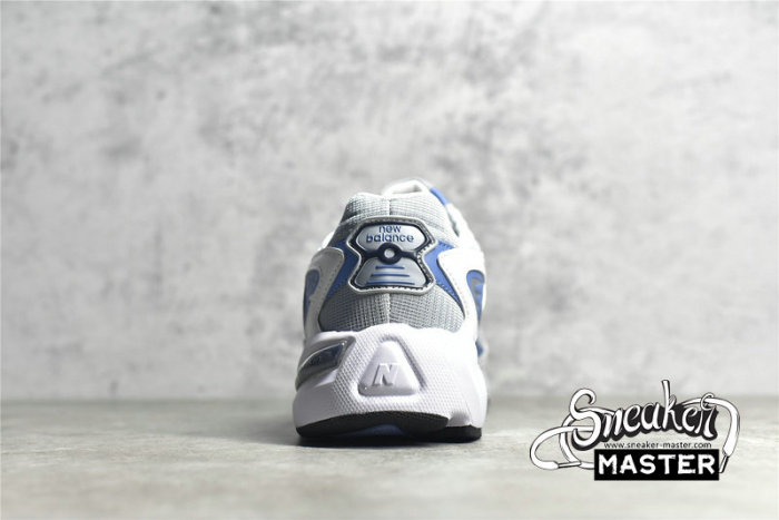 NEW BALANCE RUNNING SHOES WHITE/GREY/BLUE-BLACK ML725E