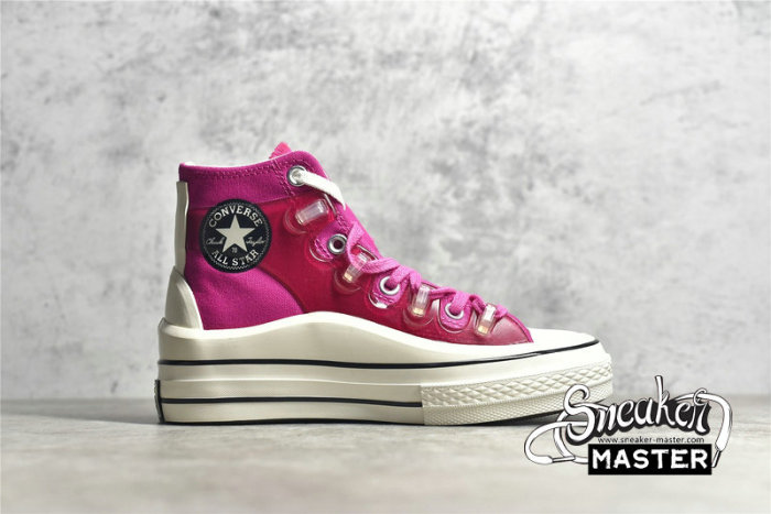 CONVERSE KIM JONES X CHUCK TAYLOR ALL-STAR 70S HIGH ROSE RED/WHITE/EGRET 171251C