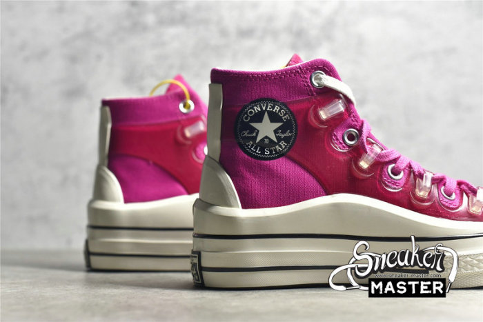 CONVERSE KIM JONES X CHUCK TAYLOR ALL-STAR 70S HIGH ROSE RED/WHITE/EGRET 171251C
