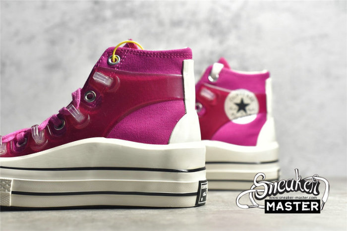 CONVERSE KIM JONES X CHUCK TAYLOR ALL-STAR 70S HIGH ROSE RED/WHITE/EGRET 171251C