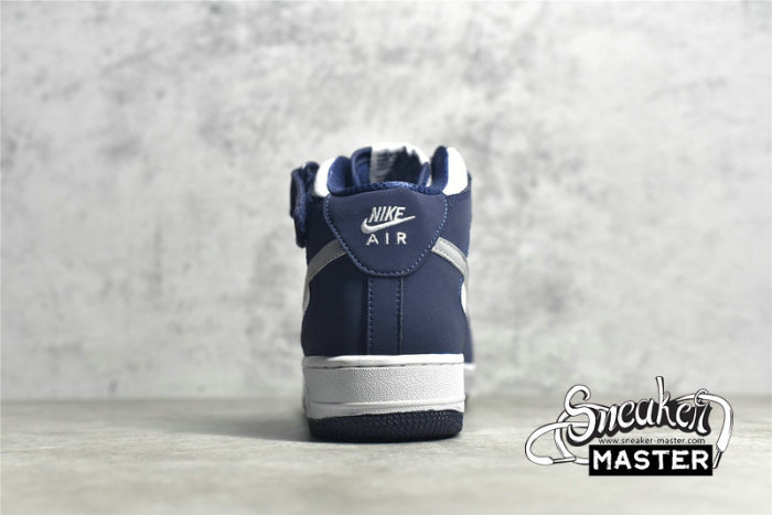 NIKE AIR FORCE 1 MID 07 NAVY BLUE/WHITE/GREY AQ2263-115