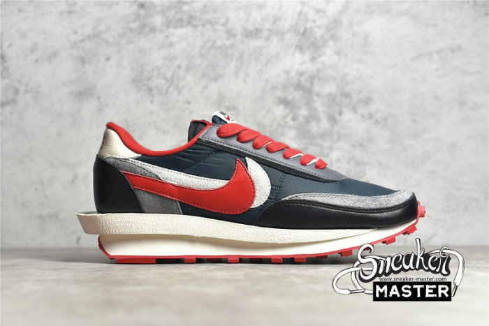 NIKE SACAI X UNDERCOVER X LDWAFFLE MIDNIGHT SPRUCE/PALE IVORY/DARK GREY/UNIVERSITY RED DJ4877-300