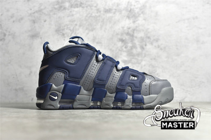 NIKE AIR MORE UPTEMPO GEORGETOWN COOL GREY/WHITE/MIDNIGHT NAVY 921948-003