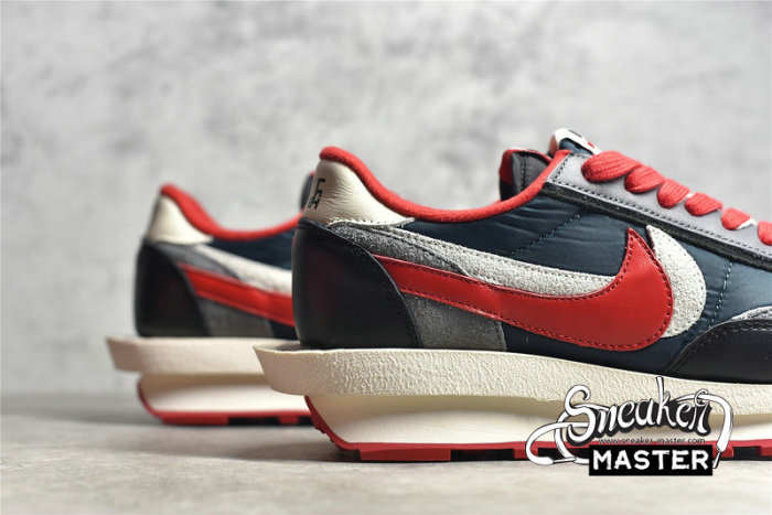 NIKE SACAI X UNDERCOVER X LDWAFFLE MIDNIGHT SPRUCE/PALE IVORY/DARK GREY/UNIVERSITY RED DJ4877-300