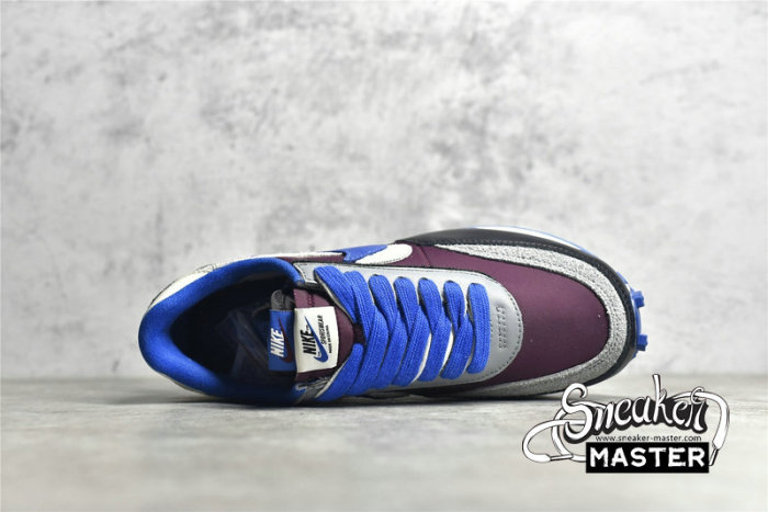 NIKE SACAI X UNDERCOVER X LDWAFFLE NIGHT MAROON/PALE IVORY/GROUND GREY/TEAM ROYAL DJ4877-600