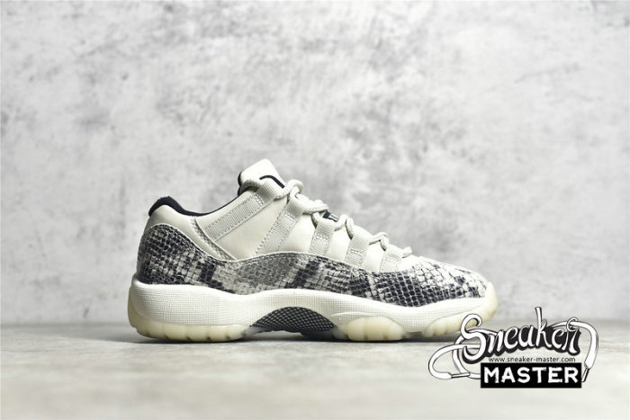 NIKE AIR JORDAN 11 RETRO LOW GS LIGHT BONE/LIGHT BONE-BLACK-SMOKE GREY CD6847-002