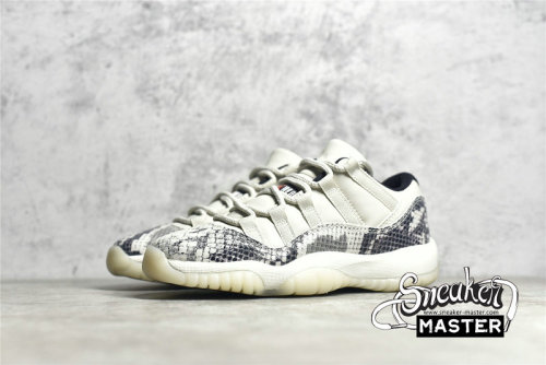 NIKE AIR JORDAN 11 RETRO LOW GS LIGHT BONE/LIGHT BONE-BLACK-SMOKE GREY CD6847-002