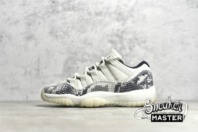 NIKE AIR JORDAN 11 RETRO LOW GS LIGHT BONE/LIGHT BONE-BLACK-SMOKE GREY CD6847-002