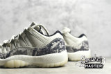 NIKE AIR JORDAN 11 RETRO LOW GS LIGHT BONE/LIGHT BONE-BLACK-SMOKE GREY CD6847-002