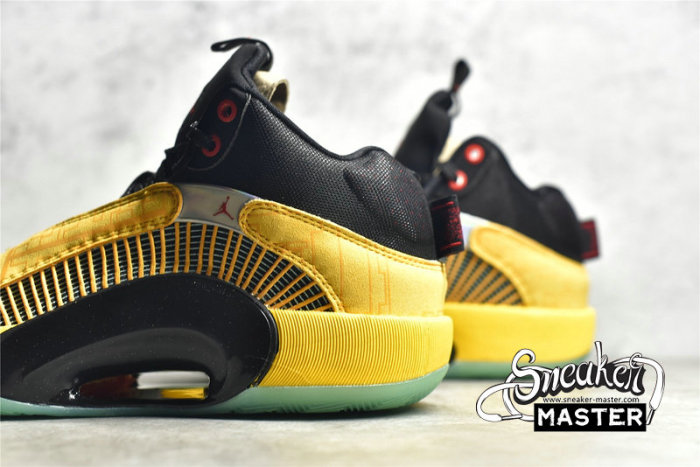 NIKE AIR JORDAN 35 DYNASTIES UNIVERSITY GOLD/BLACK/CHILE RED DD3044-770